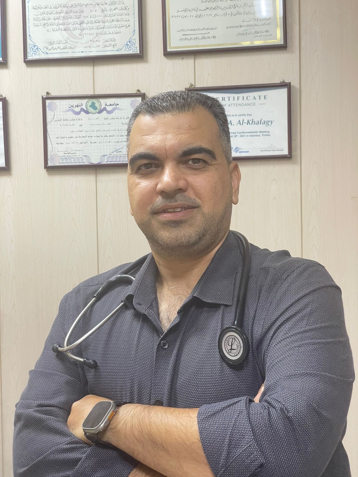 الدكتور الاختصاص حارث عباس الخفاجي